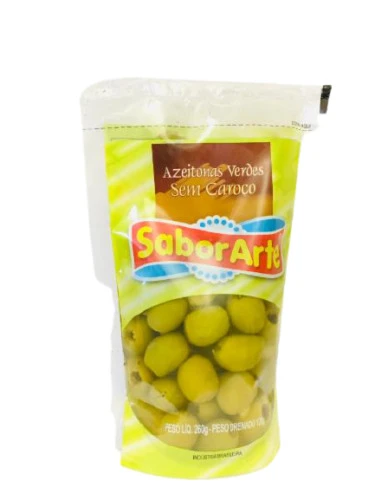 AZEITONA SABOR ARTE VERDE SEM CAROCO SACHE