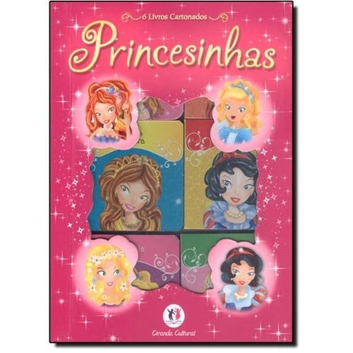 LV PRINCESINHAS COM 6 LIVROS UN