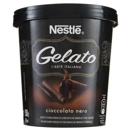 GELATO CIOCCOLATO NERO NESTLÉ POTE 455ML