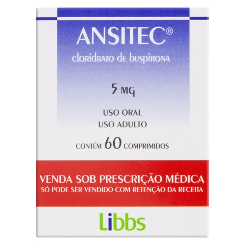 ANSITEC 5MG LIBBS CAIXA 60 COMPRIMIDOS
