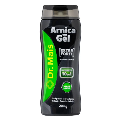 GEL PARA MASSAGEM DE ARNICA EXTRAFORTE DR MAIS FRASCO 200G