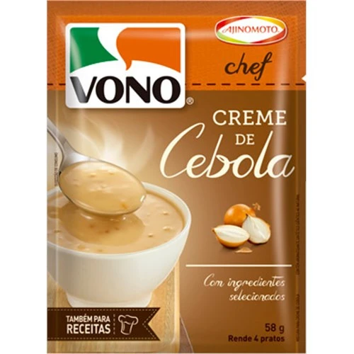 CREME CEBOLA VONO CHEF PACOTE 58G