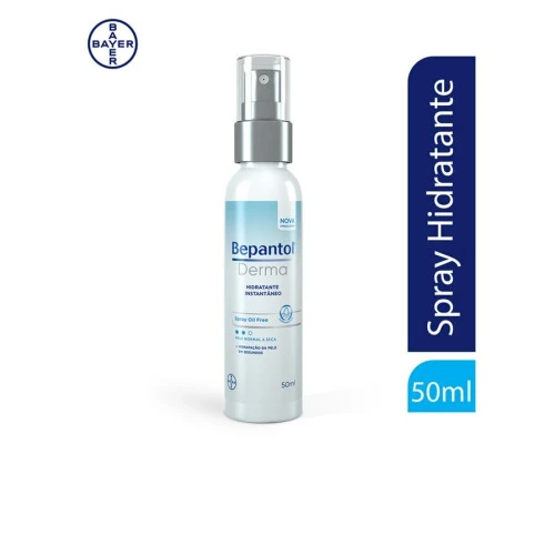 HIDRATANTE INSTANTÂNEO BEPANTOL DERMA SOLUÇÃO SPRAY 50ML