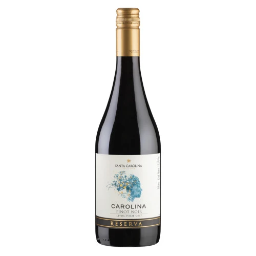 VINHO CHILENO TINTO SECO RESERVA SANTA CAROLINA PINOT NOIR VALLE DE LEYDA GARRAFA 750ML