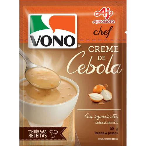 SOPA VONO® CHEF CREME DE CEBOLA 58G