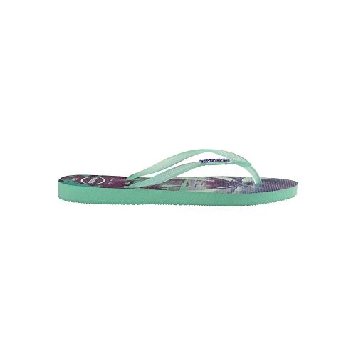 SANDALIA HAVAIANA SLIM PAISAGE 37 38 VERDE PASTEL