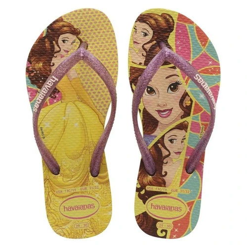 SAND HAVAIANAS KIDS SLIM PRINCESS AM CLARO