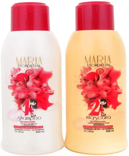 MARIA ESCANDALOSA KIT CURL LINE CABELOS CACHEADOS 3X300ML MARIA ESCANDALOSA