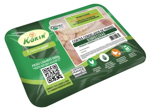 SOBRECOXA FRANGO KORIN CONG ORGÂNICA