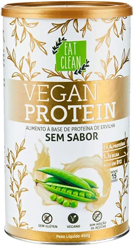 VEGAN PROTEIN SEM SABOR EAT CLEAN 450G