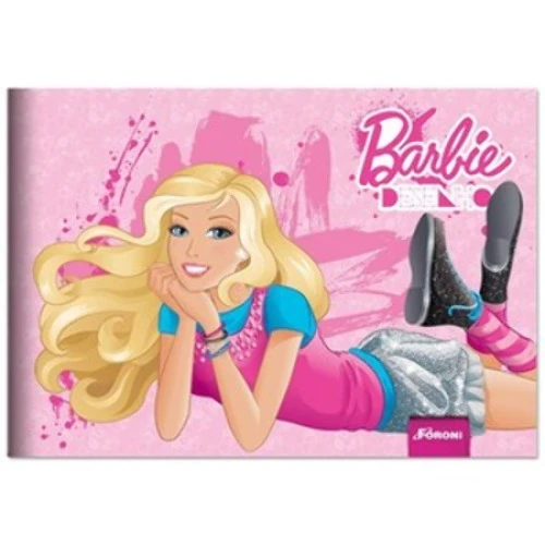 DESENHO BROCHURA 1 4 DURA FORONI BARBIE 1 MATERIAS 48 FOLHAS