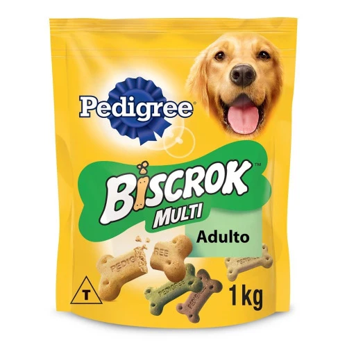 RAÇÃO PEDIGREE BISCROK 1KG MULTI POUCH