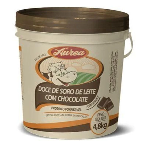 DOCE LEITE AUREA 4 8KG CHOCOLATE
