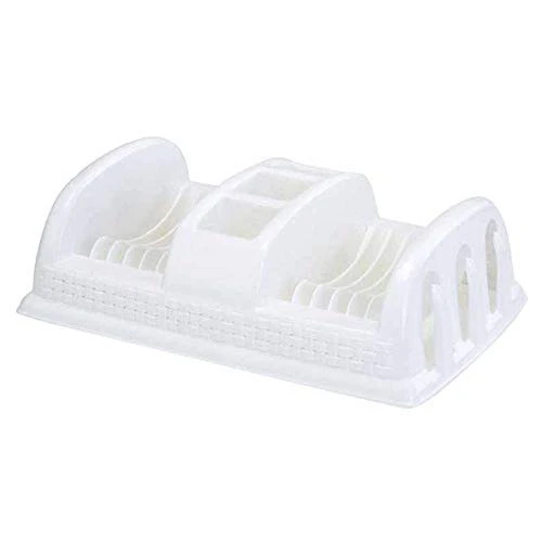 ESCORREDOR DE PRATOS BRANCO COMPACTO RATTAN