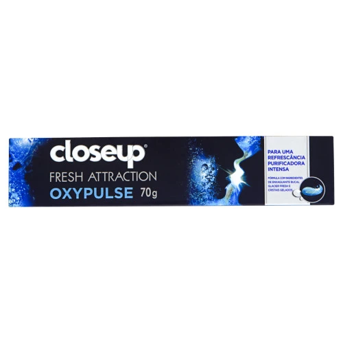 GEL DENTAL OXYPULSE CLOSEUP FRESH ATTRACTION CAIXA 70G