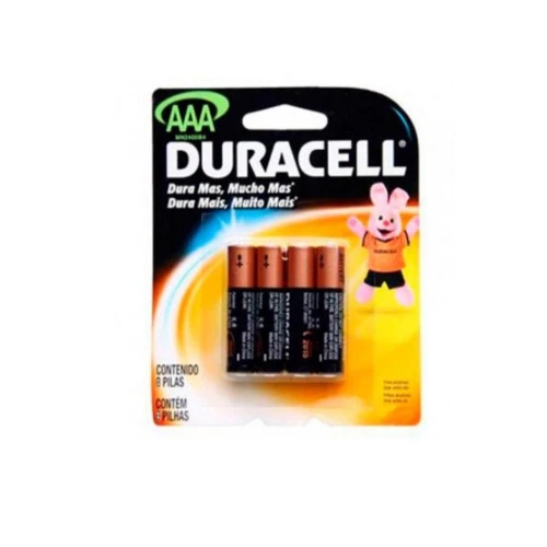 PILHA DURACELL COM 8 ALCA AAA SM