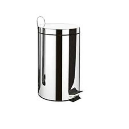 LIXEIRA BRINOX TAMPA INOX 3L COM PEDAL