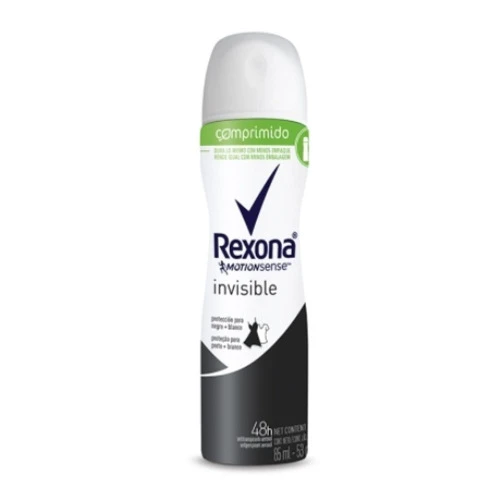 DESODORANTE REXONA AEROSOL INVISIBLE 85ML