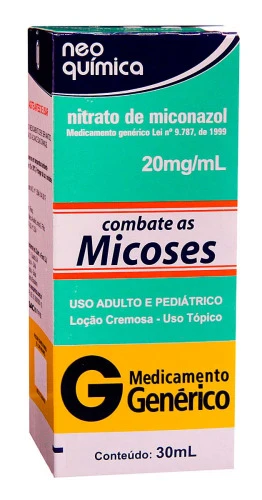 NITRATO DE MICONAZOL 20MG ML LOÇÃO 30ML NEO QUÍMICA