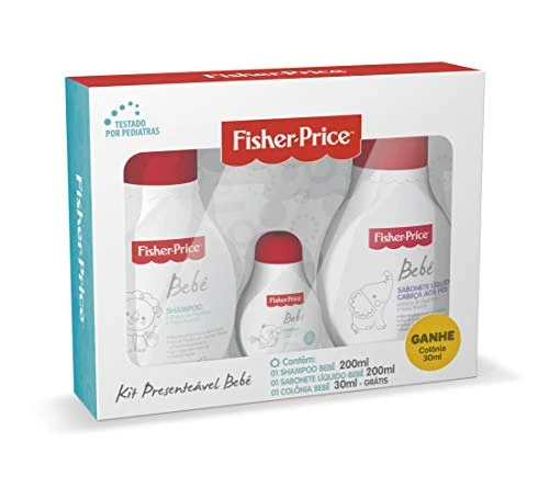 KIT FISHER PRICE SH SAB LIQ GTS COL 30ML