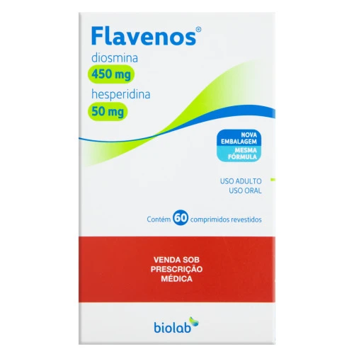 FLAVENOS BIOLAB CAIXA 60 COMPRIMIDOS REVESTIDOS
