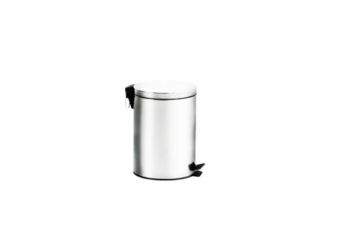 LIXEIRA INOX COM PEDAL E BALDE STANDARD Ø 16 9 X 25 5 CM BRINOX