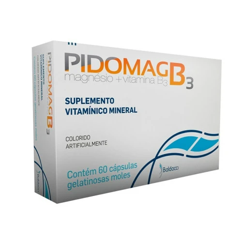 VITAMINA PIDOMAG B3 60 CÁPSULAS BALDACCI