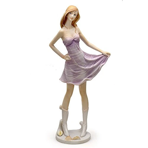 MENINA RESINA SEGURANDO A ROUPA