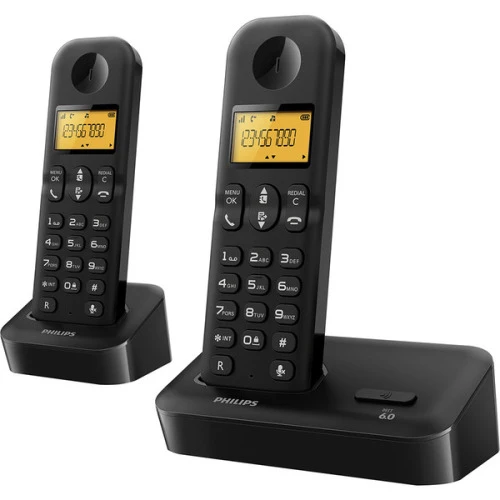 TELEFONE SEM FIO PHILIPS DUO D1502