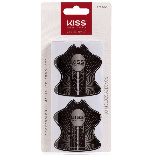 KISS NY PRO 100 MOLDE ADESIVOS UNHAS