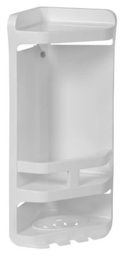 CANTONEIRA PLÁSTICA 3 VÃOS BRANCA