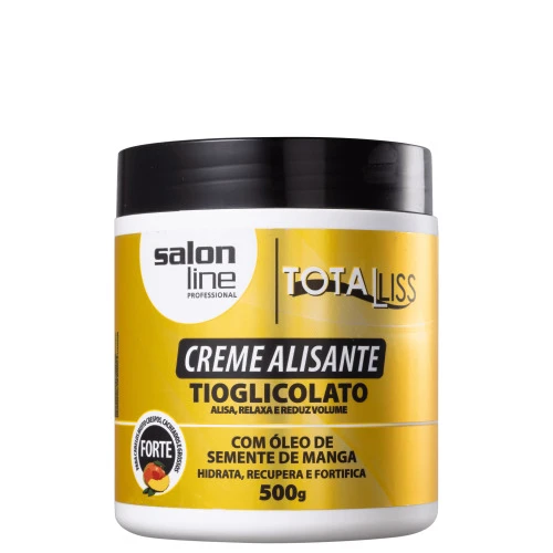 CREME ALISANTE ÓLEO SEMENTE DE MANGA FORTE SALON LINE 500GR