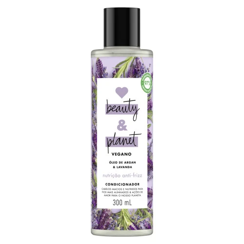 CONDICIONADOR LOVE BEAUTY PLANET NUTRIÇÃO ANTI FRIZZ FRASCO 300ML
