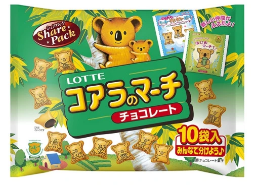 BISCOITO DE CHOC LOTTE KOALA 120G