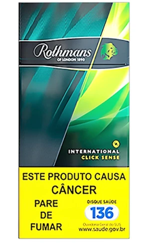 CIGARRO CLICK SENSE ROTHMANS INTERNATIONAL BOX