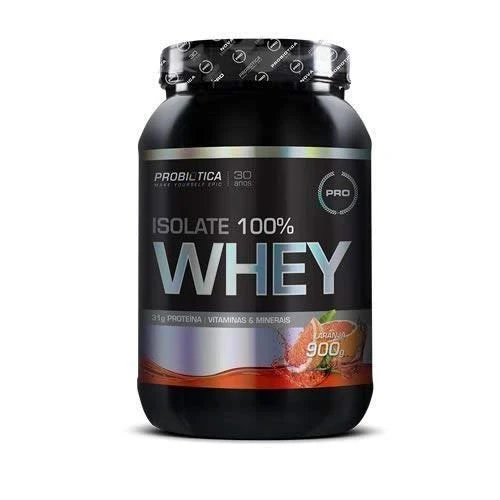 ISOLATE WHEY LARANJA 900G PROBIOTICA