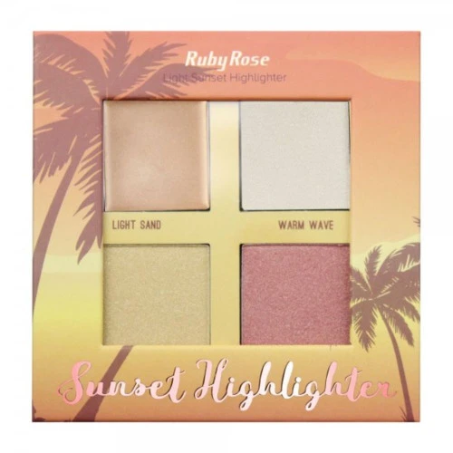 PALETA RUBY ROSE ILUM SUNSET HIGHLIGH HB 7504 D 1UN