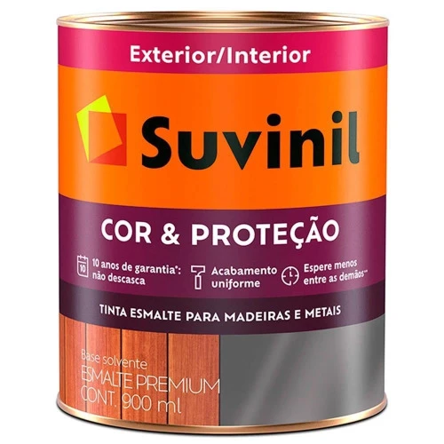 TINTA ESMALTE PT FOSCO 900ML SUVINIL