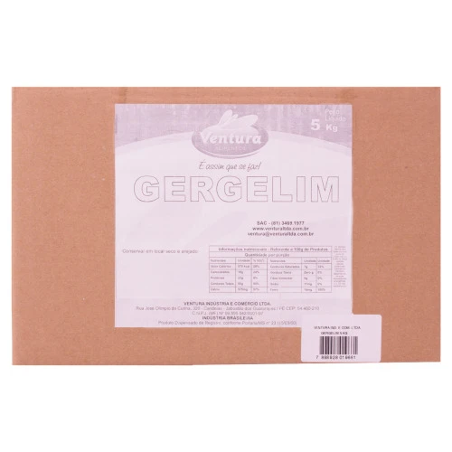 GERGELIM VENTURA CAIXA 5KG