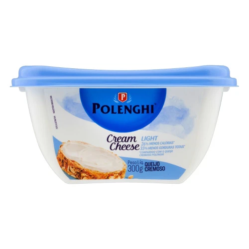 QUEIJO CREAM CHEESE LIGHT POLENGHI POTE 300G