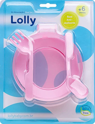 KIT ALIMENT TIP 3PCS LOLLY ROSA