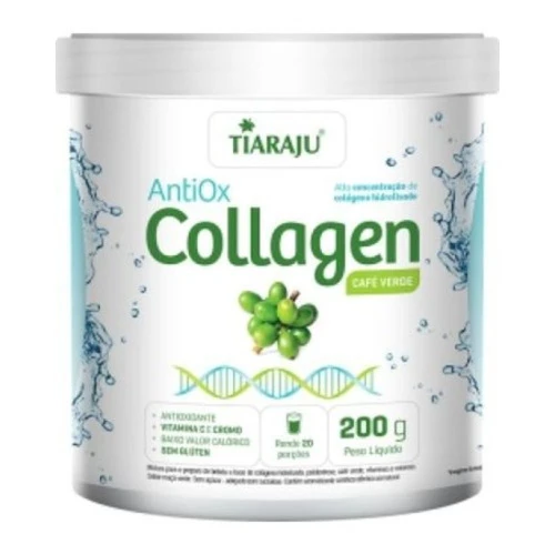 COLLAGEN ATIOX CAFÉ VERDE 200G TIARAJU