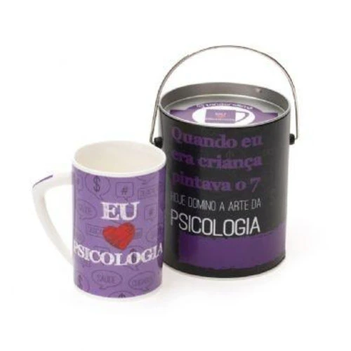 CANECA ZONACRIATIVA PROFISSÕES PSICOLOGIA