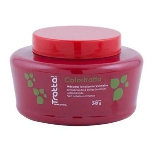 MASCARA COLORTRATTA TONALIZ VERMELHO COM 240 GR