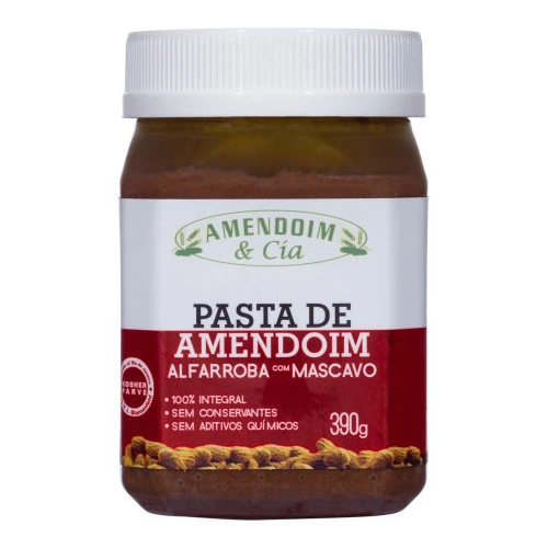 PASTA AMENDOIM ALFA COM MASC AMENDOIM CIA 390G
