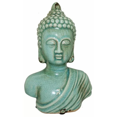 CABECA DE BUDA EM CERÂMICA
