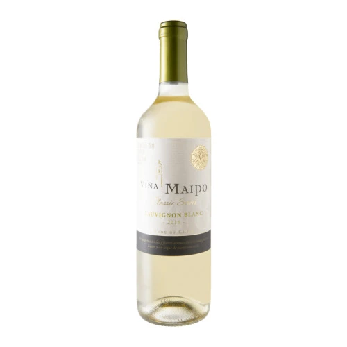 VINHO CHILENO BRANCO VINA SAUVIGNON MAIPO GARRAFA 750ML