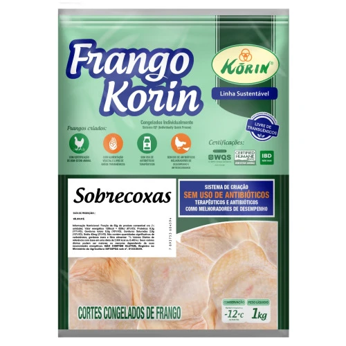 SOBRECOXA DE FRANGO KORIN 1KG