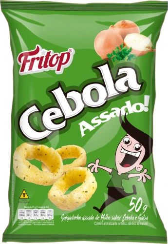 SALG MILHO FRITOP CEBOLA SALSA 50G