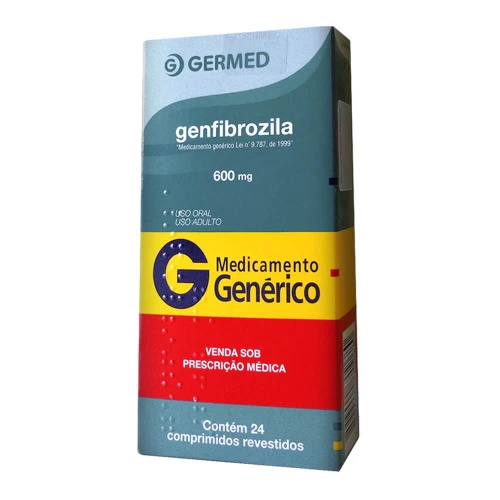 GENFIBROZILA 600MG 24COMP GERMED